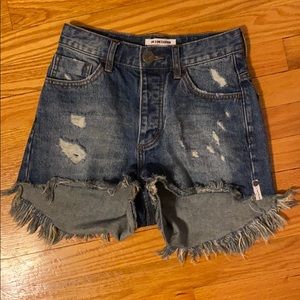 One Teaspoon denim shorts